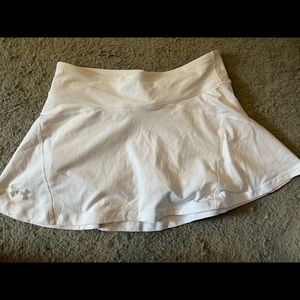 COPY - White under armour golf or tennis athletic skirt